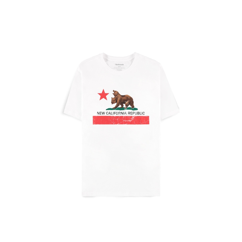 Fallout - New California Republic Heren T-shirt - Wit